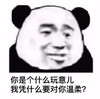 暴漫 熊猫头 你是个什么玩意 我凭什么要对你温柔 搞怪 逗