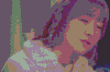 清新 美女 可爱
