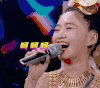女神  女汉子  唱歌  呵呵呵  可爱