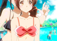 动漫 女孩 性感 惊讶