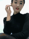 长发美女 网红 直播 可爱