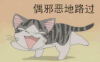喵星人 邪恶脸 路过 呆萌