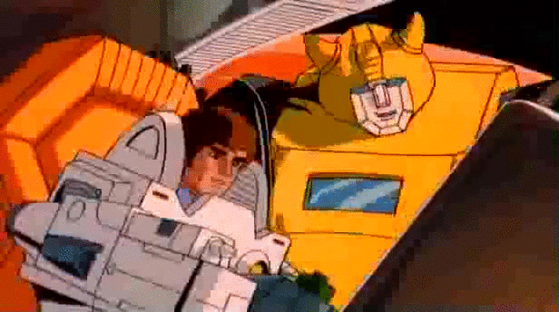 变形金刚 Transformers 卡通 击掌