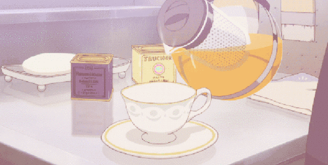 热气 茶水 黄色 液体