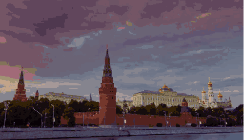 Moscow2011 俄罗斯 城市 延时摄影 建筑 莫斯科 蓝天 黄昏