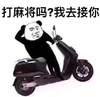 暴漫 文字表情包 打麻将吗我去接你 搞笑 逗 沙雕