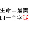 生命中 最美的 一个字钱 斗图 白色背景 纯文字