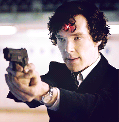 神探夏洛克 Sherlock 英国 犯罪电视剧 夏洛克·福尔摩斯 本尼迪克特·康伯巴奇 手枪