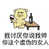 讨厌你说我帅 虚伪的女人 斗图 搞笑 猥琐