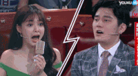 观众 表演 吃雪糕 惊讶