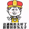 逼装得太好 封你为太子 斗图 搞笑 装逼 猥琐 皇帝