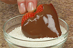 草莓 死亡 巧克力 美味