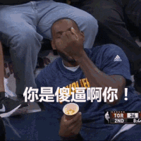 NBA 球星 吃货 你是傻逼啊你