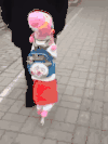 狗狗 穿衣 逛街 美美哒
