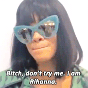 蕾哈娜 Rihanna 绿茶婊