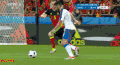 卢卡库 推射 2016欧洲杯 比利时vs意大利