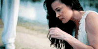 湖边   吸烟  悲伤女人 丽芙泰勒 Liv+Tyler