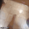 滑 摔倒 电视碎了 悲剧