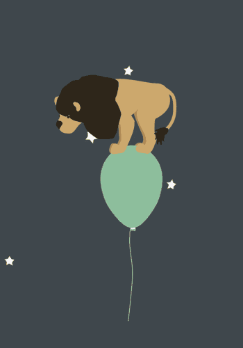 小狗狗 搞笑 可爱 气球 上升