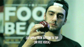 苹果 apple food 吃东西