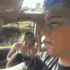 帅哥 挨揍 开心 大笑