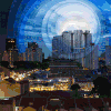 建筑 城市 魔幻 变化