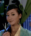 陈意涵 剪刀 美女 动态