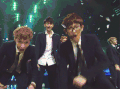 EXO 朴灿烈 西装 眼镜