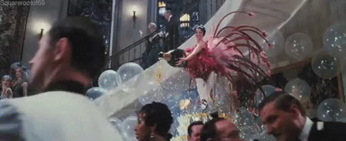 了不起的盖茨比 派对 舞蹈 狂欢 性感 香槟  the great gatsby