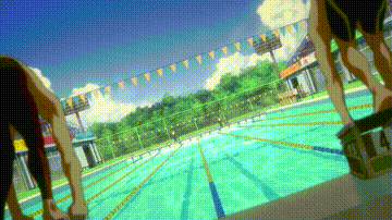 运动 游泳 比赛 帅气