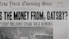 了不起的盖茨比 黑白 报纸 城堡 the great gatsby
