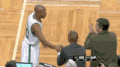 雷阿伦 NBA 篮球 凯尔特人 雷吉米勒 握手 致意 激烈对抗 汗流浃背 英气逼人 劲爆体育