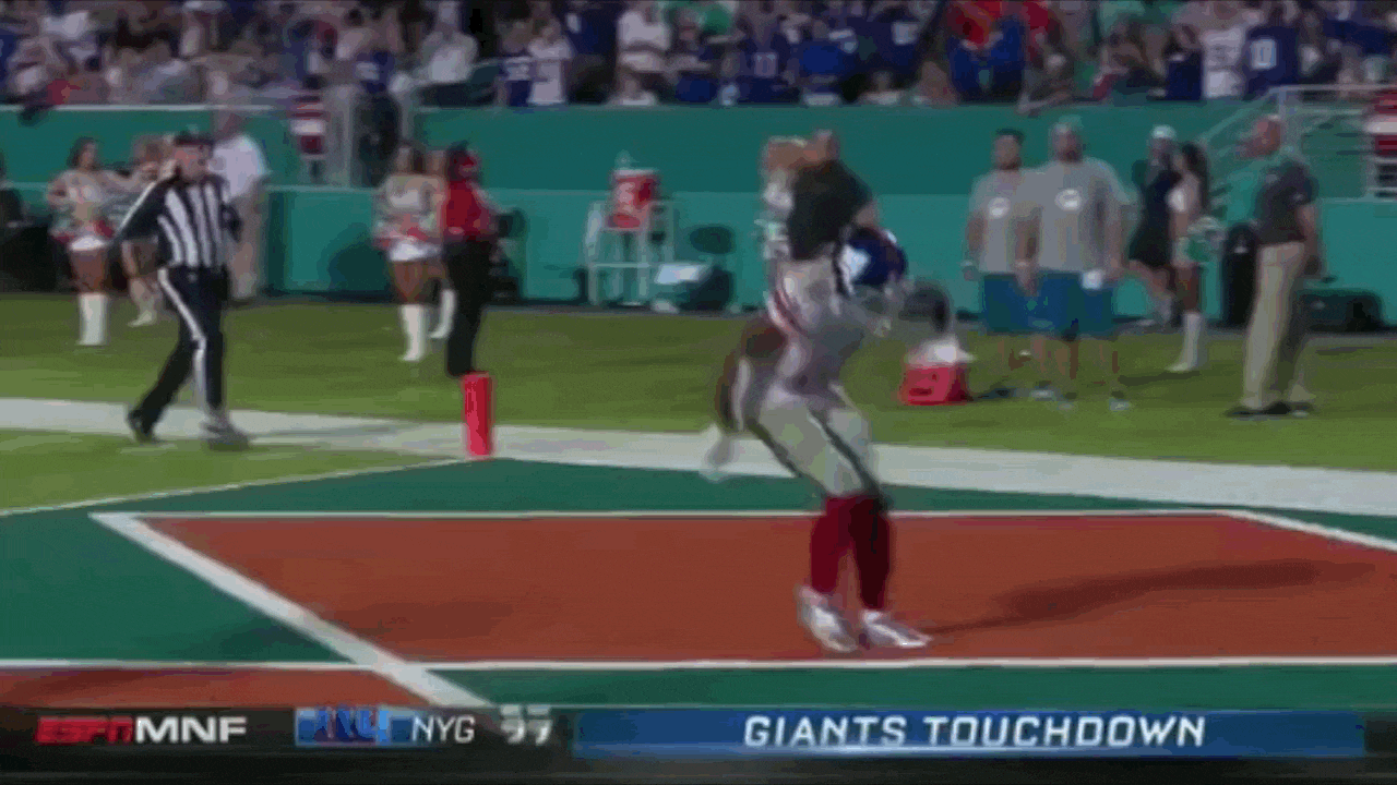 winning odell ray lewis giants excited obj score touchdown thumbs up dance