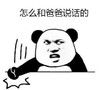 暴漫 文字表情包 怎么和爸爸说话的 搞怪 逗 魔性