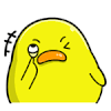 小鸭 表情包 王小鸭 做鬼脸