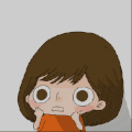 大眼睛 小美女 可爱 萌萌哒