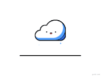 下雨 云 动态 可爱 抖
