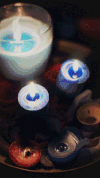 Cinemagraph 杯子 烛光 静美