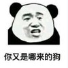 暴漫 熊猫头 你又是哪来的狗 文字表情包 搞笑 魔性
