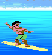 冲浪 动画 surfing