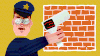 恐怖  警察 惊吓 动画