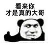 暴漫 文字表情包 看来你才是真的大哥 搞笑 逗 沙雕