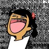 哈哈哈 小女孩 张大嘴 大笑