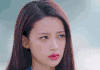 美女 白眼 生气 转身走开