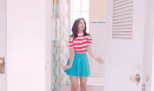 CLC MV NO&oh&oh pose 可爱 短裙 美女