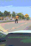 路边 僵尸 开车