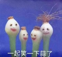 食物 蒜头 一起笑一下算了 嘿嘿 无奈 搞怪