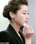 全智贤 美女 转头 红唇