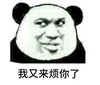 暴漫 熊猫头 我又来烦你了 我来了 搞怪 逗