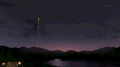 黑夜 烟花 美景 动漫